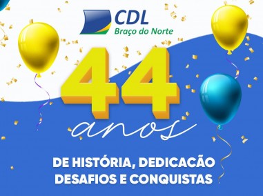 CDL de Brao do Norte: 44 anos priorizando o desenvolvimento