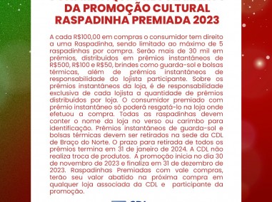 CONFIRA AQUI O REGULAMETO DA PROMOO