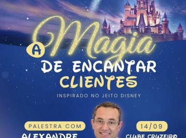 CDL realiza palestra inspirada no atendimento Disney 