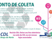 Campanha promove coleta de lixo eletrnico em BN