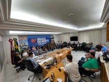 CDL participa de reunio em prol da segurana pblica do Municpio e regio do Vale. 