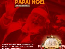 Chegada do Papai Noel ser na prxima quarta-feira